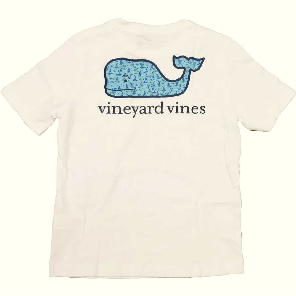 Vineyard Vines blue whale toddler shirt 3T